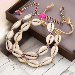 طالخه سوار الكاحل في Anklets Vonnor Boho Colly for Women Barefoot Sandals Sandals Female Anclet Leg Foot Strap