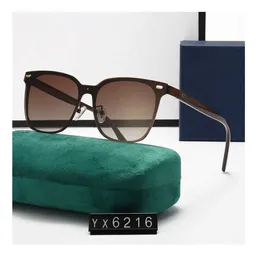 Designer-Brille Gu Sonnenbrille Neue Seite Brief Luxusmarke Herren Frau Temperament Polarisierte Mode Kanal Sonnenbrille Reiseantrieb