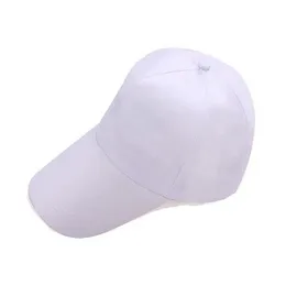 Plain Blank Sublimation Cap Polyester Heat Transfer Baseball Caps Hat with Adjustable Snapback Wholesale FY55292 tt0308