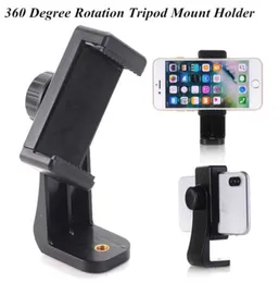 360 Derece Döndürme Tripod Montaj Tutucu Cep Telefonu Stand Braket Kipi Montaj Braket Adaptörü