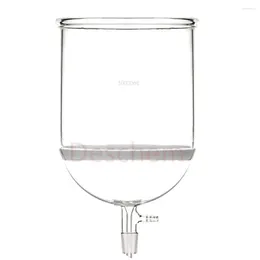 10000 ml 34/35 Glass Buchner Funnel 10L #3 Porosity Filter Suger Adapter