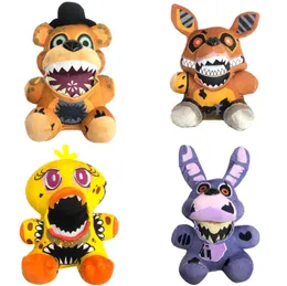 18 cm Midnight Bear Toy Brown Bear Plush Toy Doll Game kring Red Fox Purple Rabbit