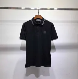 Brand men's topstoney polos relaxed loose breathable and quick drying 19fw basic polo short sleeve same as Jason Stanson 2023ess