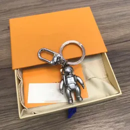 High Qualtiy keychains مفتاح حلقة الفضاء سلسلة المفاتيح Porte clef هدية للرجال حقيبة سيارة تذكارية مع box233f