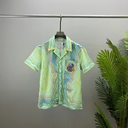 Hombres Plus Tees Polos 2023 Verano Nueva moda Cuello redondo Camiseta de algodón Camisa de manga corta Camisa hawaiana con estampado de playa M-3XL w555b5w