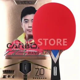 Настольный теннис Raquets Loki 9 Star 7 Racket Carbon Blade конкурс оригинал Ping Pong Bat 230307