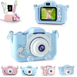 Mini Camera Câmera Câmera Digital Câmera Cat Toy HD Câmera para crianças Toy Educational Children Câmera Toys Câmera para menino Melhor presente