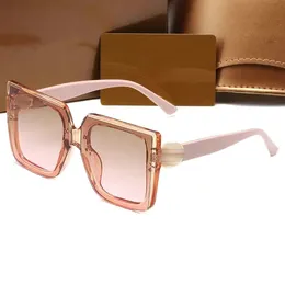 Gu Luxury Designer Brand Solglasögon Designer Solglasögon Högkvalitativ glasögon Kvinnor Män Glasögon Womens Sun Glass UV400 Lens unisex med låda