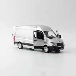 Diecast Model 1 36スケールMBスプリンターMPV TOY VAN RMZ CITY DIECAST TOY CAR MODEL EDACATIONAL PULL BACK DOORS OPENABLE COLLECTIONギフト