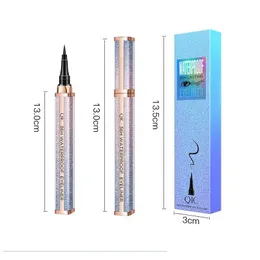 Eyeliner Qic Starry Sky 4D Mascara Kit Nero Liquido impermeabile a lunga durata per ciglia Eye Liner Makeup Drop Delivery Salute Bellezza Dhqyp