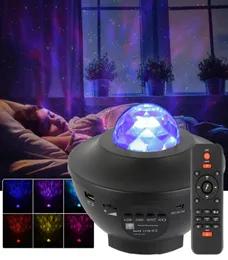 USB Music Starlight Projector Night Light Star Projector Lamp Bluetooth Starry Water Wave LED Projector Night Lamp Room Decor 20109880643