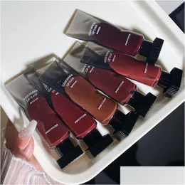 Lip Gloss Y Red Black Mirror Water Glaze High Moisturizing Longlasting Color Nonstick Cup Makeup Lips Stain Drop Delivery Health Beau Dhsin