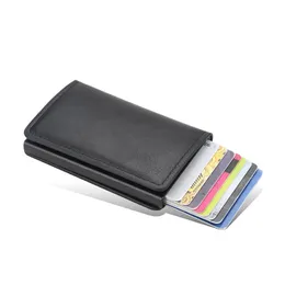 Wallets Men Women Card Holder Wallet Multi-functional Smart RFID High Quality Business Soft Leather Coin Purse