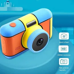 Mini Toys de câmera Toys 1080p HD Tela fofa Foto Childrens Digital Câmera de 2,4 polegadas Camecorder de vídeo para crianças meninos meninos Aniversário