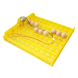 Small Animal Supplies 63 Eggs Incubator Turn Tray Chickens Ducks And Other Poultry Automatically Incubation Equipment 230307