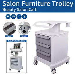 Accessories & Parts New Trolley Roller Mobile Medical Cart With Draws Assembled Stand Holder For Salon Spa Hifu Machine166