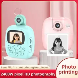 Children s Instant Print Camera With Thermal Printer Kids Digital Photo Camera Girl s Toy Child Camera Video Boy s Birthday Gift