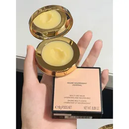 Dudak Balm Epack Üst Versiyon Kaliteli Marka Bakımı Rouge Italy'de Yapıldı 8G Baume Nourrissant Universel Mtiuse Dudaklar Krem 0.28oz Drop Deliv Dhhqu