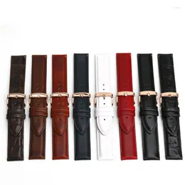 Assista Bands Maikes Acessórios de moda simples homens brancos ou feminino Strap Watch Band para pulseiras de substituição