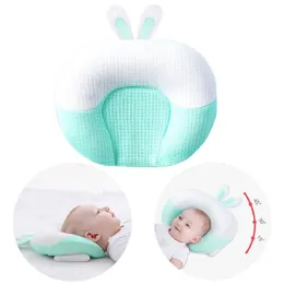 Kuddar Baby Summer Bunny Pillows Spädbarn Född sjuksköterskan Support Kudde Toddler Sleeping Positioner Kudde gåvor till baby shower 230309
