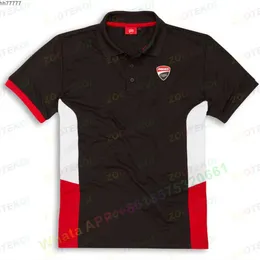 Y3JU 2023 novo F1 Team Polo Men's Shirt Button Lapeel Motorcycle Pro Racing Sone Jacket Roupas de camiseta de mangas curtas Roupas respiráveis ​​personalizadas