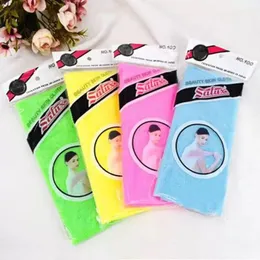 30x90cm nyhet Multi Colors Salux Nylon Japanese Exfoliating Beauty Skin Bath Shower Wash Tyg Thandduk Back Scrubbers RRA1208