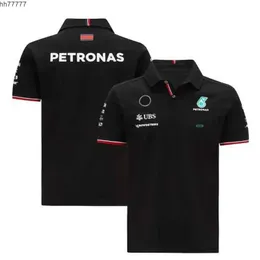 2ZCO 2023 New F1 Team Polo Men 2023 Summer Summer Sleeve Derts Slothing Salting Siles Thirts Therts Sold