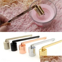 Novelty Items Scented Candles Extinguisher Bell Shaped Candle Snuffer Stainless Steel Long Handle Wick Snuffers Drop Delivery Home Ga Dhhoz