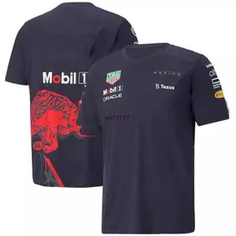 Dtbg 2023 New Men's and Women's F1 Team T-shirt s Summer Red Driver World Champion 2023 Fan Max Breathable Formula One Motorsport Bull