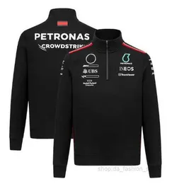 Erkek Hoodies 2023 Summer F1 Formula One Kısa kollu tişört yeni polo gömlek ceketi aynı özel 2 bwcr