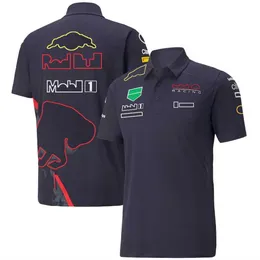 2023 novo F1 Team Polo Men's Polos 2023polo de manga corta para fãs Fórmula 1 Chaqueta