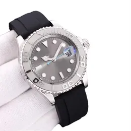 Armazém local Novo com caixa Mens relógios 40mm Mechanical Automatic Watch Ceramic Sapphire Master Sports Watch Glide Buckle 2824