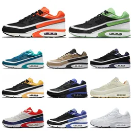 Max BW Running Shoes OG Air bw Men Women Rotterdam Persian Violet Marina Blue Red Purpue Plum Cap Obsidian Flax Cream Lyon Los Angeles Armory Navy Trainer Sneakers