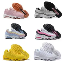 에어 쿠션 95 통기성 여성 저렴한 운동화 클래식 95 QS 신발 패션 스포츠 운동화 최고의 품질 도매