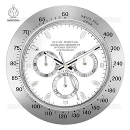 Luxus Wall Uhr Uhr Metallkunst großer Metall billiger Wanduhr GMT Wanduhr H0922240N