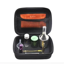Wasserpfeifen-Rauchset, Pfeife, Schnupftabakflasche, tragbares Räucherset, 12-teiliges Set