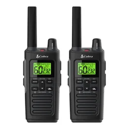 RX685 WALKIE TALKIES Tvåvägs radioapparater (par) | Upp till 40 mil och 60 kanaler med 121 sekretesskoder | IP54 Vattentät dammtät och NOAA -vädervarningskompass