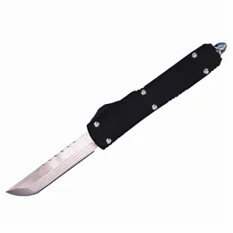 Высококачественный автоматический нож D2 Satin Finish Hellhound Blade Blade Цинк-алюмимум сплав с нейлоновой оболочкой и розничной коробкой221Q