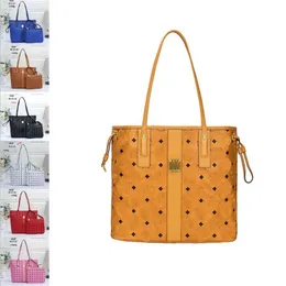 designer bags Fashion Two Pcs Set High Quality Women Handbags luxurys Shoulder Bag 6color Avaliable handag Famous Style281o