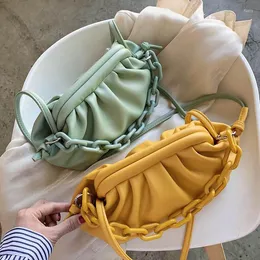 Duffel Çantalar Moda Tasarımcısı Marka Kadın Deri Çanta Kadın Omuz Cloud