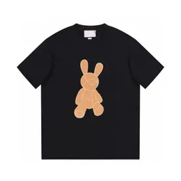 Cute Shirts For Men And Women Animal Design T Shirt Rabbit Tees Loose Cotton Apparel Pullover Comfort Clothing Plus Size