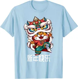 Men's T-Shirts Chinese Zodiac Year of the Tiger Chinese New Year 2022 T-Shirt G230309