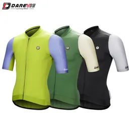 Camas de ciclismo Tops Darevie Itália Jersey Men Mulheres Mulheres Mulheres de Verão Pro Team Breatível Menina Men de Ciclismo