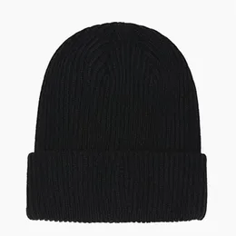 Теплая шапочка для мужчин Женские шапки черепа осень зимняя шляпа Высококачественные вязаные шляпы Случайный рыбак Горро густые черепа CA249K