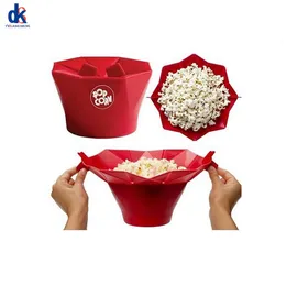 Formy do pieczenia producent popcornu artefakt mikrofaktowy popcorn domowy popcorn miska miska majsterkowicz silikonowe popcorn kubełko kremowe ciasto pleśń kuchnia narzędzie do pieczenia 230309