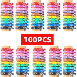 Cat Collars Leads 100Pcs Impronta all'ingrosso Personalizzata Pet s Con campana Collana regolabile Cucciolo gattino Drop 230309