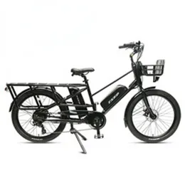 전기 식품 배달 48V 500W 자전거 ebike 2 휠 강력한 전기화물 자전거