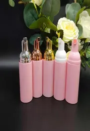 Depolama şişeleri kavanozlar 10pcs 60ml Parlak Pembe Köpük Şişe Sabun Mousse Sıvı Dispenser Plastik Şampuan Lotion4452167
