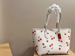 Şehir kiraz tasarımcı çanta totes kadınlar koltuk altı baget lüks çantalar deri çanta dişi moda crossbody omuz cüzdanları çanta Coac