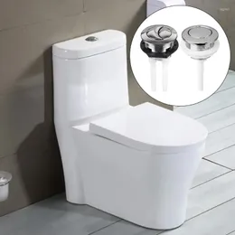 Toilet Seat Covers Single/Dual 38mm Flush Water Round Rods Push Button Saving For Cistern Bathroom Accessory